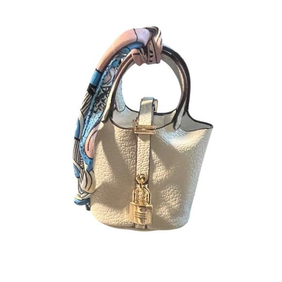 Mini Novelty Handbag Key Chain Bag Charm Ear Buds Holder - Picture 1 of 6